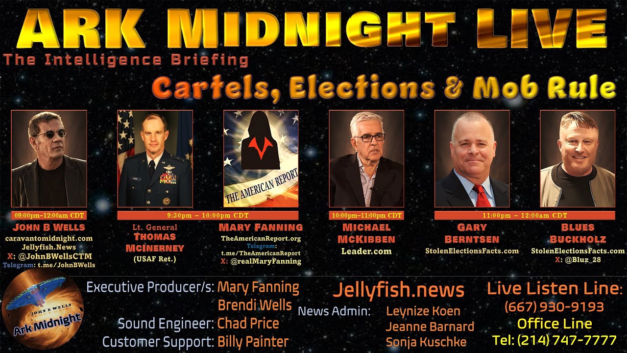 The Intelligence Briefing /Cartels, Elections & Mob Rule - John B Wells LIVE - YouTube