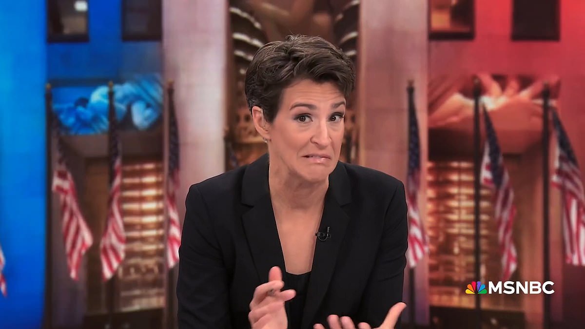 MSNBC star Rachel Maddow mocked for hysterical monologue after Trump win | Daily Mail Online