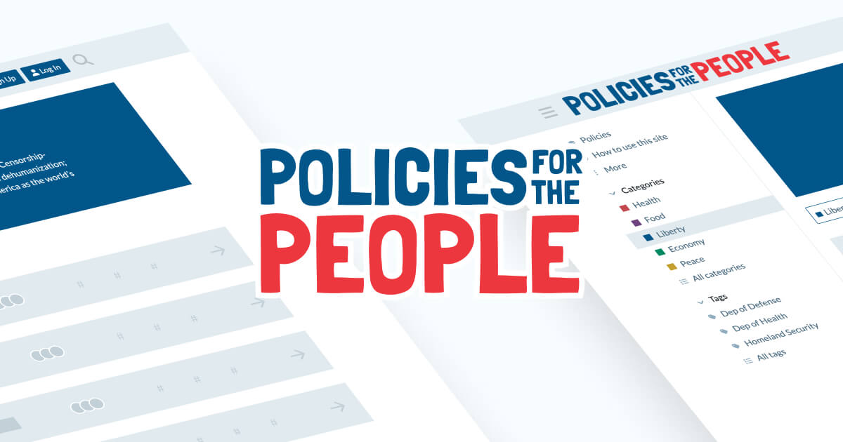 Policies for the People