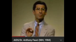 ANTHONY FAUCI TALKING ABOUT- RELEASING AN INFECTION INTO A POPULATION IN 1984 ?☠️?