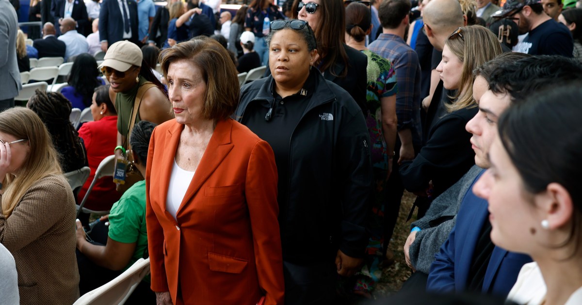 Nancy Pelosi fractures hip after fall in Luxembourg