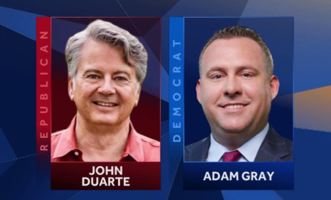 BREAKING: Democrat Adam Grey Defeats GOP Incumbent John Duarte ONE MONTH After Election in California's District 13 by 187 Votes | The Gateway Pundit | by Cristina Laila