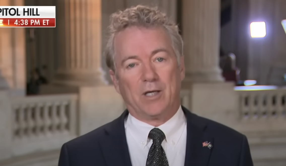 Rand Paul Calls Speaker Mike Johnson a 'Weak Man' After Spending Deal Is Revealed: 'A Sad Day for America' | The Gateway Pundit | by Jack Davis, The Western Journal