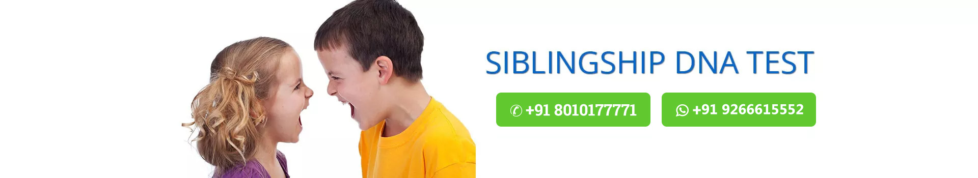 Sibling DNA Testing in India | Sibling Ship DNA Test