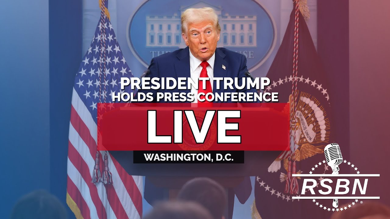 LIVE: President Trump Holds a Press Conference - 8/11/25 - YouTube